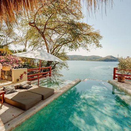 Dream Villa With Private Beach And Catering Zihuatanejo Exterior foto