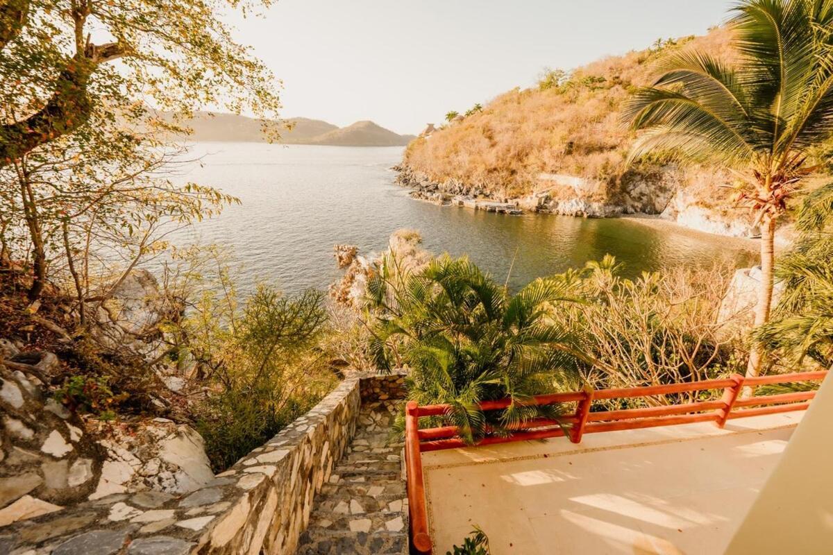 Dream Villa With Private Beach And Catering Zihuatanejo Exterior foto