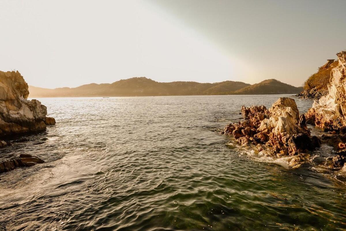 Dream Villa With Private Beach And Catering Zihuatanejo Exterior foto